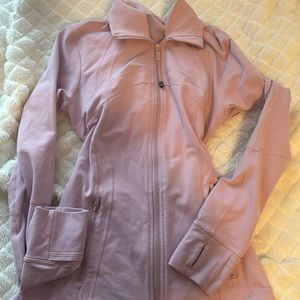 Pink lululenon defined jacket size 6